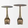 Mercana Risha Small Gold Metal Accent Table 3