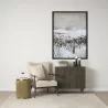 Mercana Satima White Marble With Gold Metal Round Fluted Accent Table - Mercana Satima White Marble With Gold Metal Round Fluted Accent Table