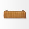 Mercana Ricciardo Cognac Leather Three Seater Sofa  Back