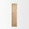 Mercana Suri Light Brown Wood With Glass Doors Arched Curio Cabinet 2 - Mercana Suri Light Brown Wood With Glass Doors Arched Curio Cabinet 2