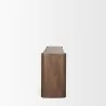 Mercana Tammar Brown Wood 4-Door Sideboard Side - Mercana Tammar Brown Wood 4-Door Sideboard Side