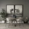 Mercana Jennings 60" Light Brown Wood Dining Table - Mercana Jennings 60" Light Brown Wood Dining Table