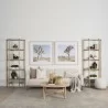 Mercana Taylin Light Brown Wood Round Coffee Table  - Mercana Taylin Light Brown Wood Round Coffee Table 