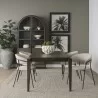 Mercana Teva Dark Brown Wood Rectangular 72" Dining Table - Mercana Teva Dark Brown Wood Rectangular 72" Dining Table