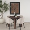 Mercana Soma 48" Acacia Wood Round Dining Table