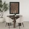Mercana Soma 48" Acacia Wood Round Dining Table - Mercana Soma 48" Acacia Wood Round Dining Table