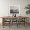 Mercana Stetson 94.5" Rectangular Natural Brown Wood Dining Table