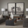 Mercana Tabor Natural Wood With Black Oak Waterwall Media Console