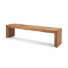 Mercana Tahira Rectangular Recycled Wooden Bench 1