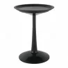 Sprout Black Round Side Table - Extended - Sprout Black Round Side Table - Extended