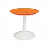 Sprout Orange Round Side Table