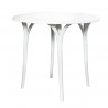  Chloe Garden Table With White Stand - Whiet Stand