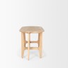 Mercana Taylin Light Brown Solid Wood Desk Side