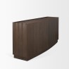 Mercana Swanson Dark Brown Wooden Scalloped Sideboard 2