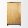 Mercana Wayde Curio Cabinet Recycled Pine Back - Mercana Wayde Curio Cabinet Recycled Pine Back