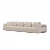 Mercana Warner Oatmeal 2 Piece Long Sofa Set - Mercana Warner Oatmeal 2 Piece Long Sofa Set
