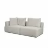 Mercana Warner Gray 2 Piece Long Sofa Set 2 - Mercana Warner Gray 2 Piece Long Sofa Set 2