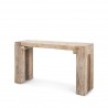 Mercana McArthur Whitewash Reclaimed Wood Console Table 1