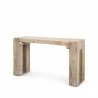 Mercana McArthur Whitewash Reclaimed Wood Console Table 1 - Mercana McArthur Whitewash Reclaimed Wood Console Table 1