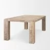 Mercana McArthur 84" Whitewash Reclaimed Wood Dining Table 2 - Mercana McArthur 84" Whitewash Reclaimed Wood Dining Table 2