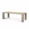 Mercana McArthur 94" Whitewash Reclaimed Wood Dining Table - Mercana McArthur 94" Whitewash Reclaimed Wood Dining Table