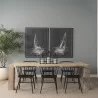 Mercana McArthur 94" Whitewash Reclaimed Wood Dining Table 2 - Mercana McArthur 94" Whitewash Reclaimed Wood Dining Table 2