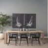 Mercana McArthur 94" Whitewash Reclaimed Wood Dining Table 2