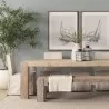 Mercana McArthur 94" Whitewash Reclaimed Wood Dining Table 1 - Mercana McArthur 94" Whitewash Reclaimed Wood Dining Table 1