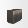 Mercana Roxdale Acid Washed Iron Metal Accent Cabinet 1