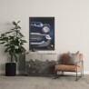 Mercana Roxdale Acid Washed Iron Metal Accent Cabinet