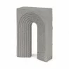 Mercana Kacia Resin Textured Concrete Gray Decorative Object - Mercana Kacia Resin Textured Concrete Gray Decorative Object