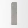 Mercana Kacia Resin Textured Concrete Gray Decorative Object Side - Mercana Kacia Resin Textured Concrete Gray Decorative Object Side