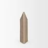 Mercana Kael Resin Textured Concrete Gray Decorative Object Side - Mercana Kael Resin Textured Concrete Gray Decorative Object Side