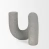 Mercana Kailas Resin Textured Concrete Gray Decorative Object 1 - Mercana Kailas Resin Textured Concrete Gray Decorative Object 1