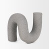 Mercana Kailas Resin Textured Concrete Gray Decorative Object 3