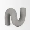 Mercana Kailas Resin Textured Concrete Gray Decorative Object 3 - Mercana Kailas Resin Textured Concrete Gray Decorative Object 3