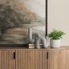Mercana Kailas Resin Textured Concrete Gray Decorative Object 00