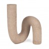 Mercana Kailyn Resin Textured Concrete Gray Decorative Object 1
