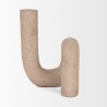 Mercana Kailyn Resin Textured Concrete Gray Decorative Object 4