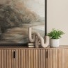 Mercana Kailyn Resin Textured Concrete Gray Decorative Object 22
