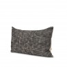 Mercana Jalia Cream and Black Cotton Decorative Lumbar Pillow Cover Side