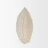 Mercana Jaxon Beige and Black Striped Cotton-Linen Decorative Square Pillow Cover Side - Mercana Jaxon Beige and Black Striped Cotton-Linen Decorative Square Pillow Cover Side