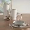 Mercana Jovani 94" Solid Light Brown Mango Wood Round Dining Table 5 - Mercana Jovani 94" Solid Light Brown Mango Wood Round Dining Table 5
