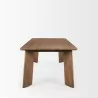 Mercana Jonan Brown Mango Wood Rectangular Dining Table Side - Mercana Jonan Brown Mango Wood Rectangular Dining Table Side