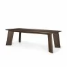 Mercana Jonan Solid Dark Brown Mango Wood Rectangular Dining Table 1 - Mercana Jonan Solid Dark Brown Mango Wood Rectangular Dining Table 1