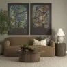 Mercana Saga Textured Brown Plush Fabric 3 Seater Sofa - Mercana Saga Textured Brown Plush Fabric 3 Seater Sofa