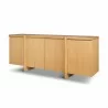 Mercana Rowan Light Brown Oak Wood Closed 4 Door Sideboard 2 - Mercana Rowan Light Brown Oak Wood Closed 4 Door Sideboard 2