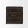 Mercana Rhett Reclaimed Wood 3 Drawer Cabinet Front - Mercana Rhett Reclaimed Wood 3 Drawer Cabinet Front