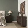 Mercana Rhett Reclaimed Wood 3 Drawer Cabinet Room View - Mercana Rhett Reclaimed Wood 3 Drawer Cabinet Room View