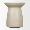 Mercana Mesa Round Stone Finish Pillar Accent Table 4 - Mercana Mesa Round Stone Finish Pillar Accent Table 4